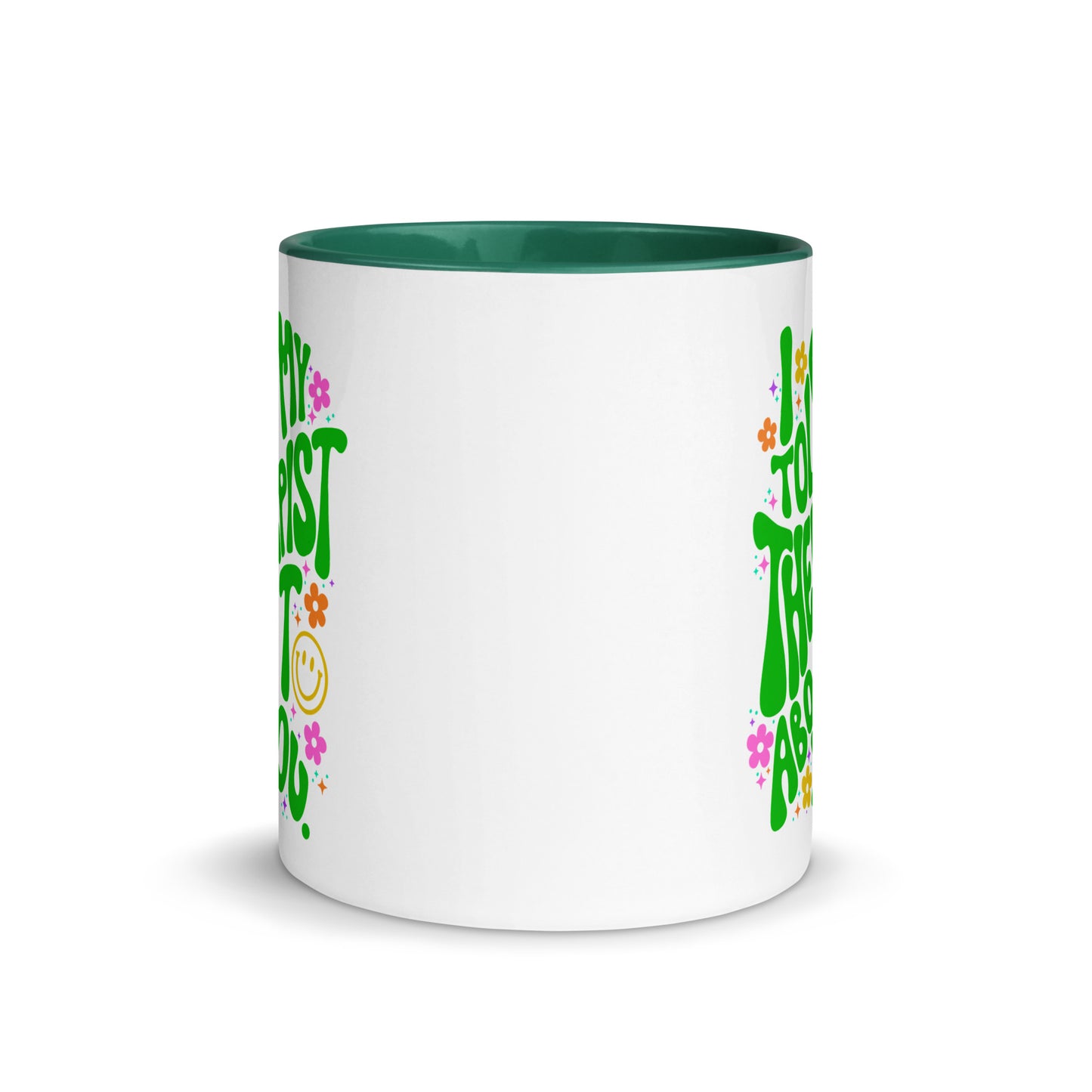 Therapist Mug with Color Inside