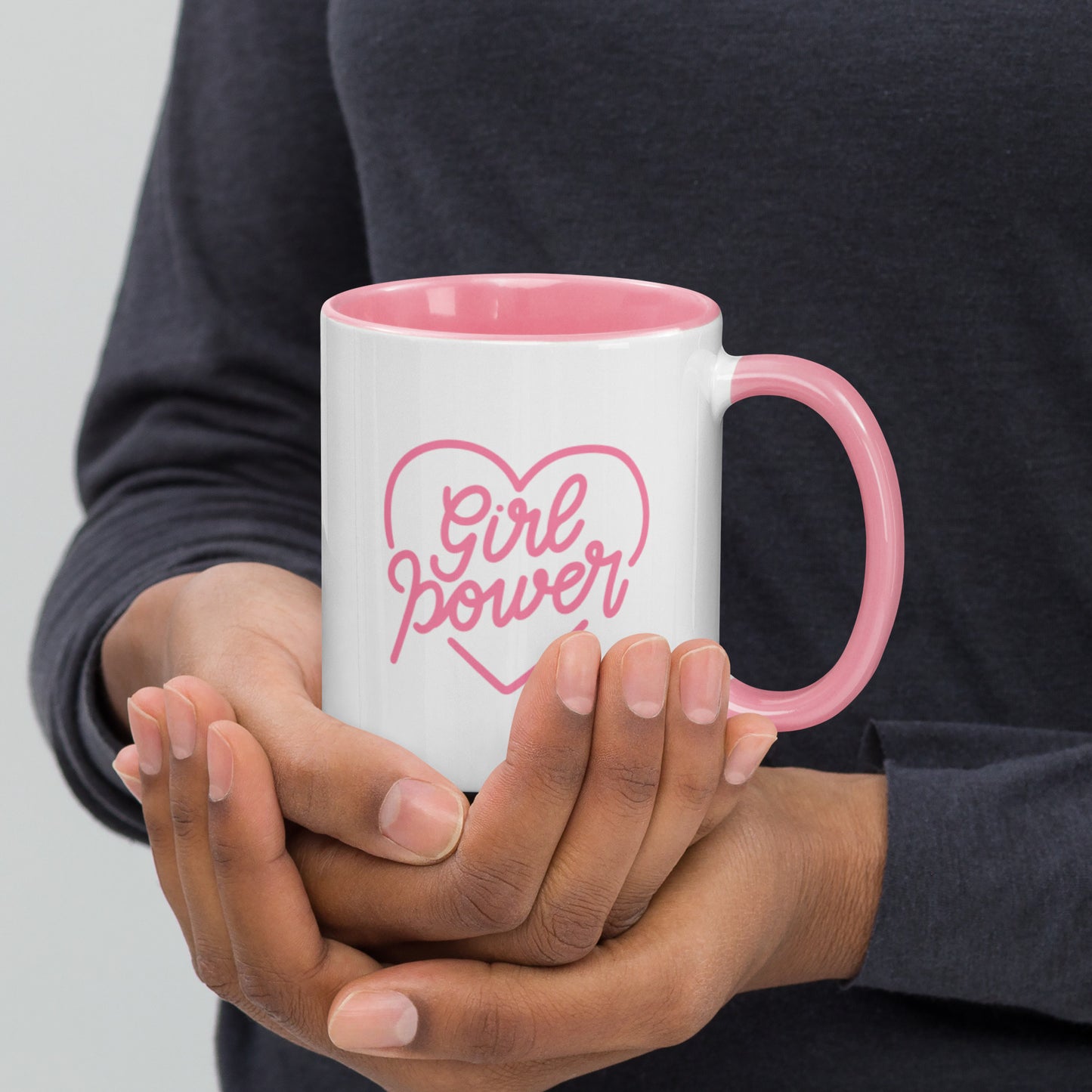 GIRL Power Mug with Color Inside
